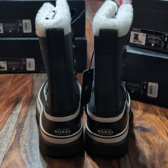 Sorel Women's Caribou Insulated Lace Up Removable Felt Liner Winter Boot - Picture 5 of 11